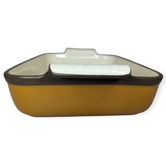 LIFVER Better Kitchen Two Tone Casserole Heavy Ceramic Dish 9"x13" Baking Dish - Picture 3 of 12